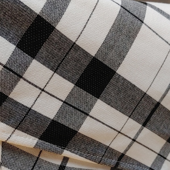 NWT Le Chateau Plaid Waterfall Collar Blazer Jacket - Picture 2 of 12